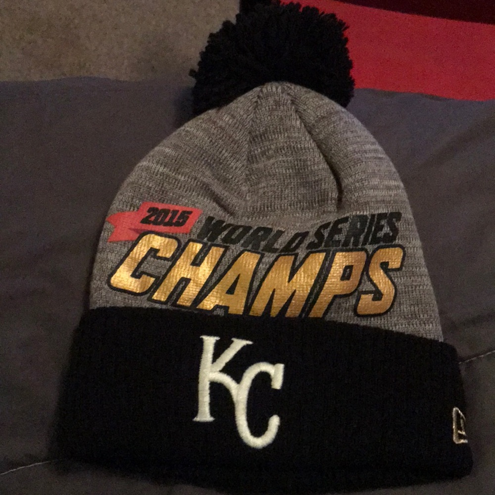 Kansas City Royals World Series beanie